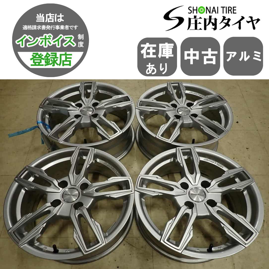 4本SET 会社宛 送料無料 16×6.5J EUROTECH GAYA ELISI ユーロテック 