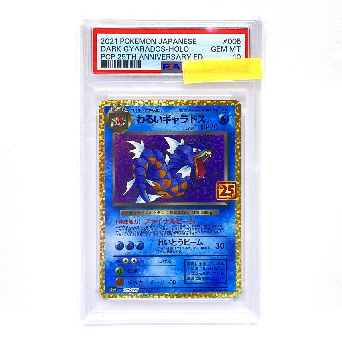 PSA10】ポケモンカード わるいギャラドス s8a-P 005/025 PROMO プロモ 
