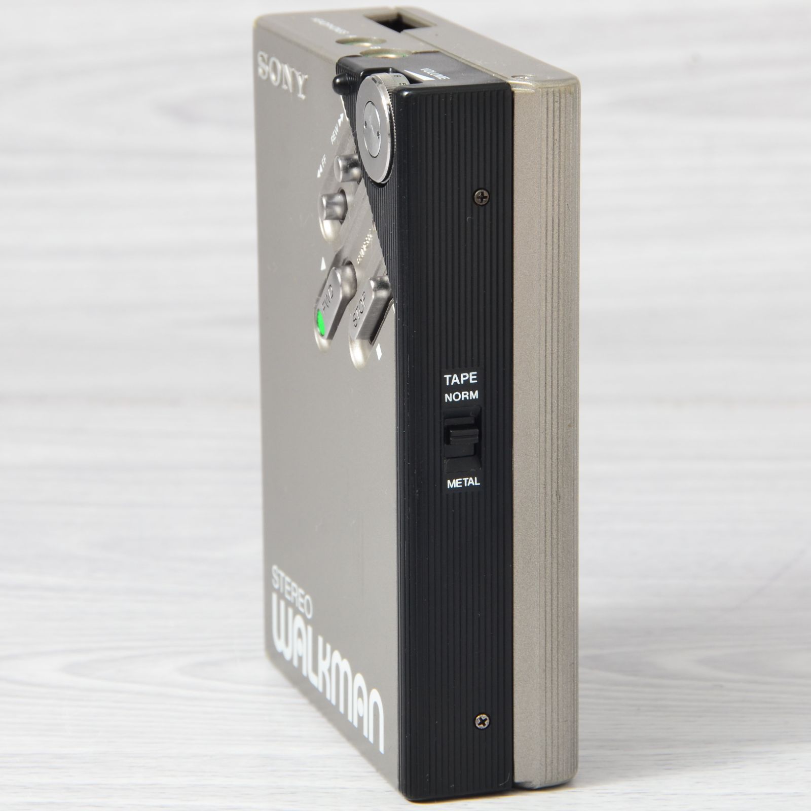 SONY WALKMAN WM-2 カセットウォークマン シルバー 整備済 TY426