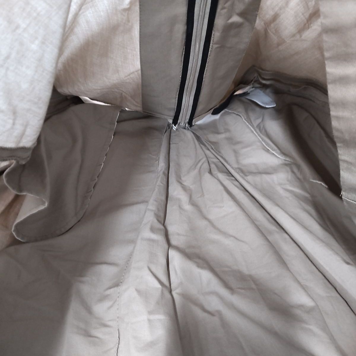 【JIL SANDER】イタリア製キュロットスカート　ピンクベージュ　サイズ32 N3048 【イタリア製】JIL SANDER ジルサンダー スカート ボトムス 膝丈