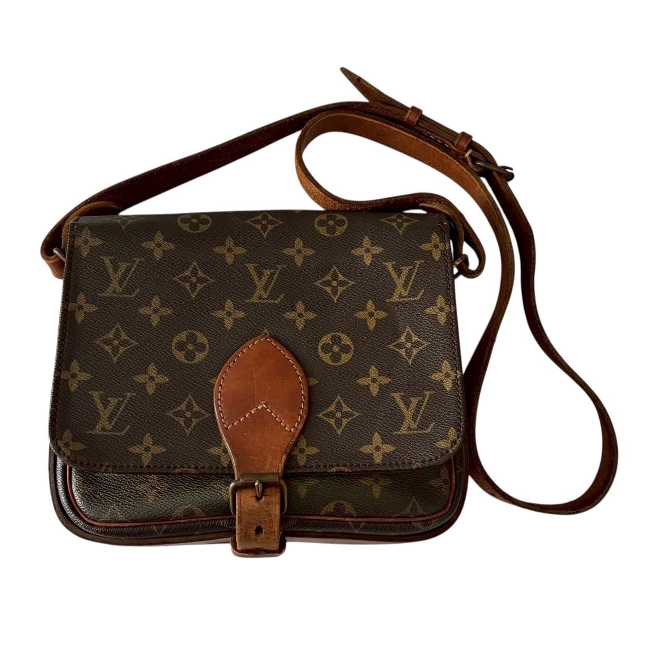 ルイヴィトン モノグラム ショルダーバッグ 斜め掛け ヴィンテージ ブラウン LOUIS VUITTON ルイヴィトン モノグラム ショルダーバッグ ブラウン