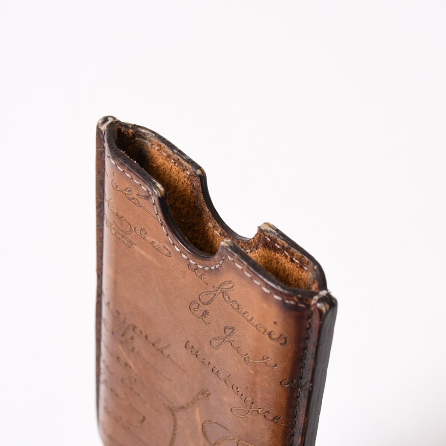 Berluti ベルルッティ カードケース スクリット カリグラフィー ロゴ