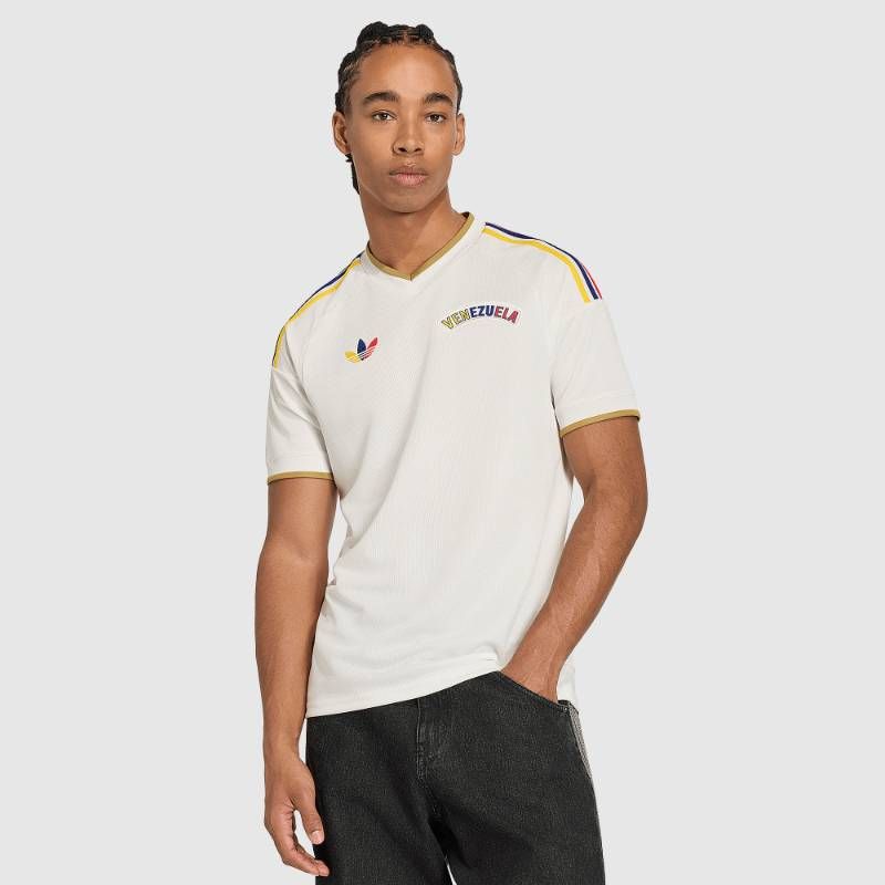 【送料無料・匿名配送】adidas Originals アディダス オリジナルス ベネズエラ代表 2026 公式 アウェイ シャツ 白 新品 正規品