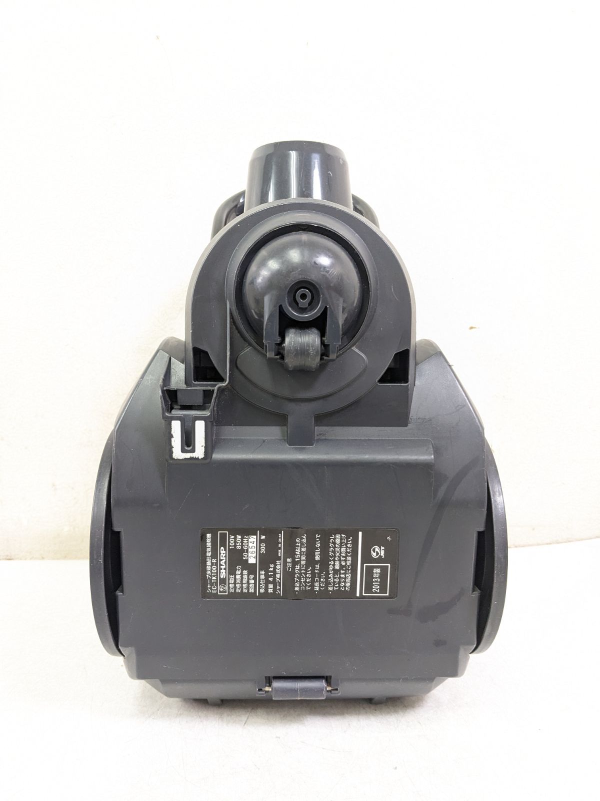 シャープ EC-TK100-R 2013年製 サイクロン式掃除機 ヘッド無し SHARP シャープ EC-TK100-R 2013年製 サイクロン式掃除機 ヘッド無し