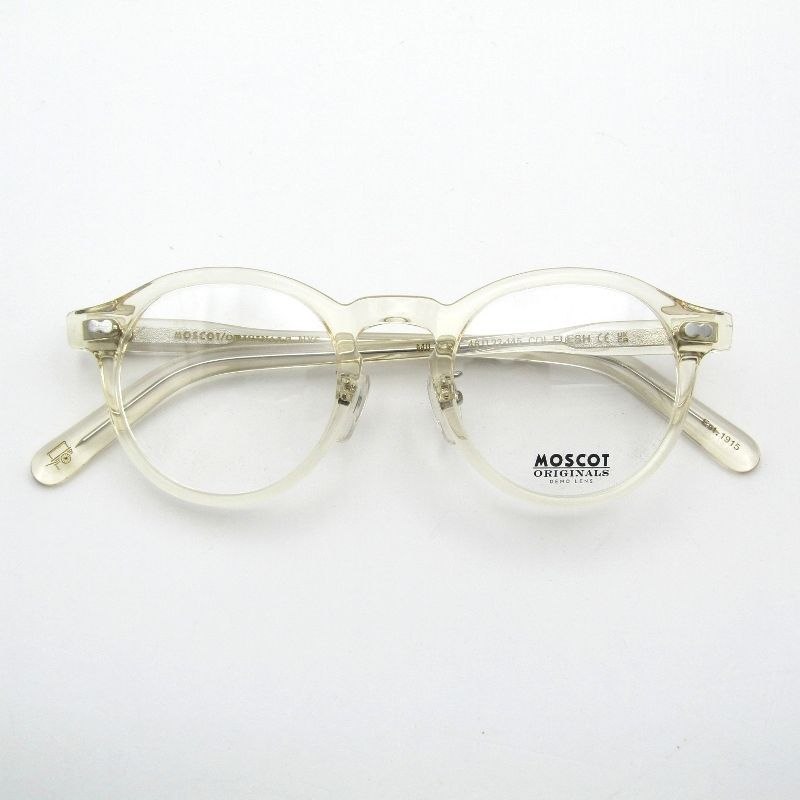 未使用 MOSCOT モスコット メガネフレーム MILTZEN 46 MP 中国製