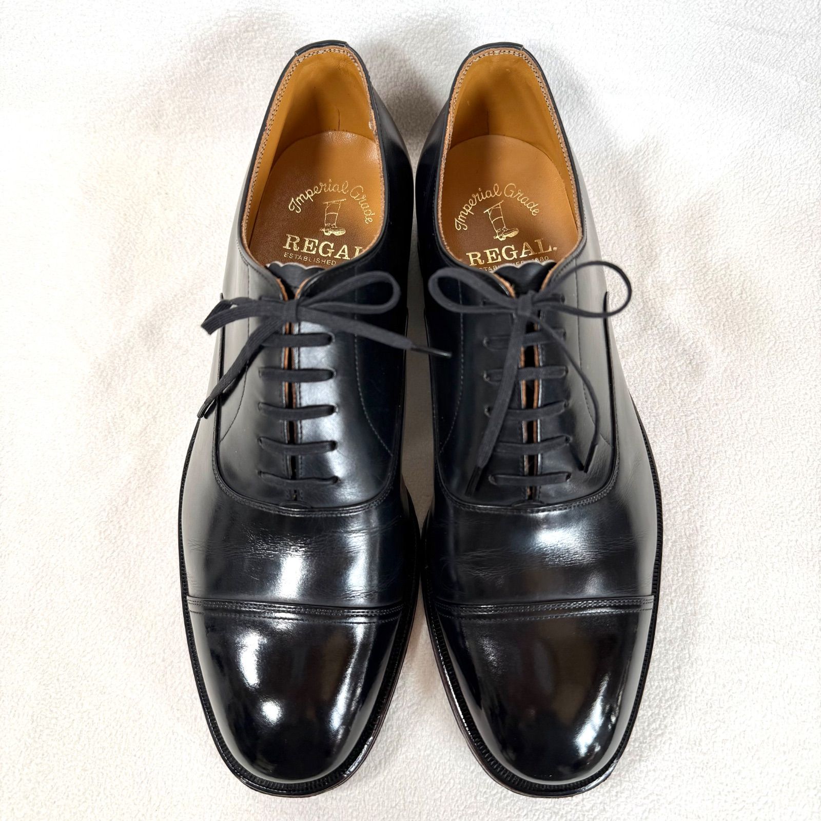 REGAL imperial grade 769 ストレートチップ 革靴 25 極美品・24.5EE✨リーガル インペリアルグレード 2035 769 ストレート