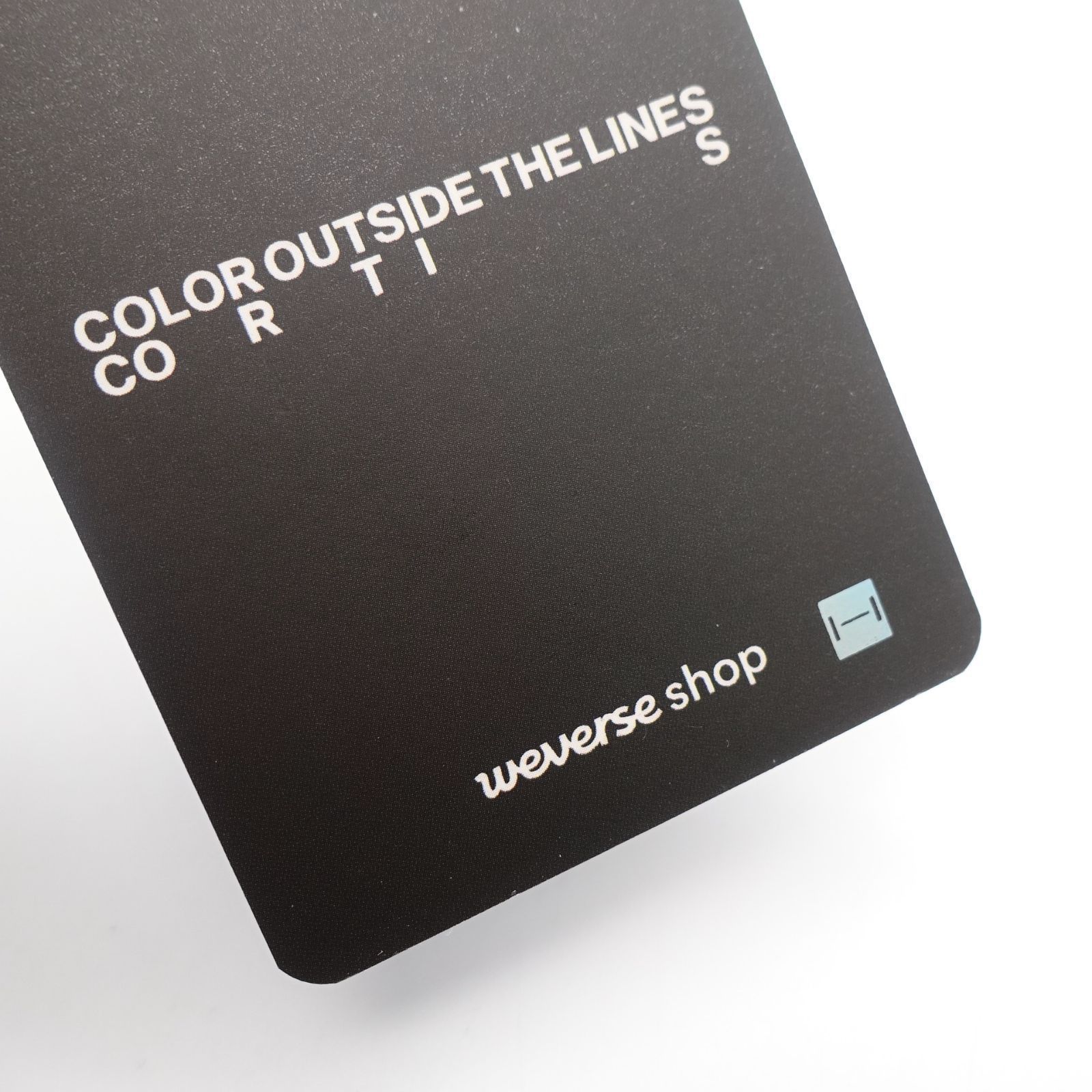 CORTIS マーティン COLOR OUTSIDE THE LINES weverse ラキドロ 特典