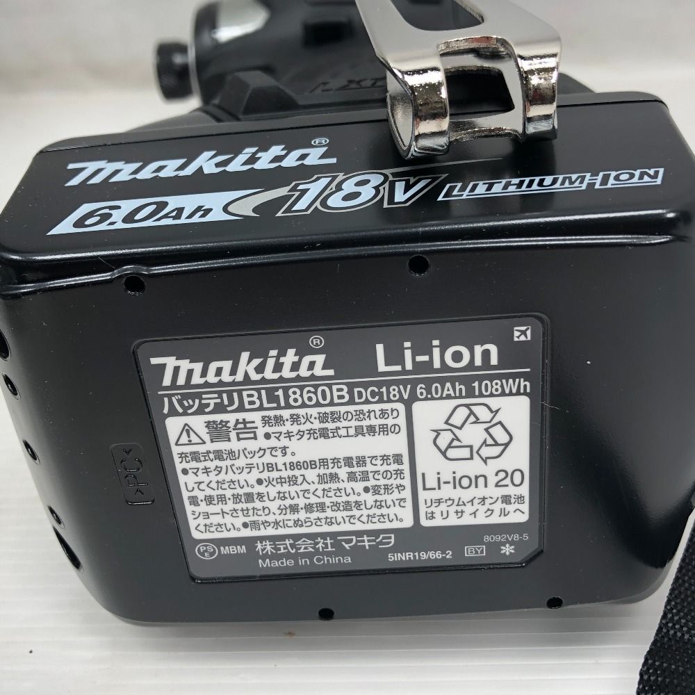 MAKITA マキタ 工具 インパクトドライバ 未使用品(S) 充電器・充電池1 