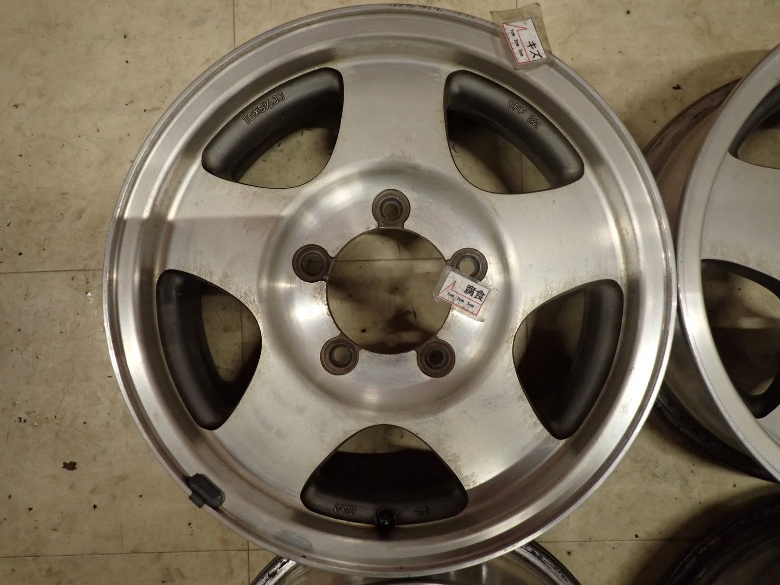 4本SET 会社宛 送料無料 16×5.5J スズキ ジムニー 純正 アルミ 