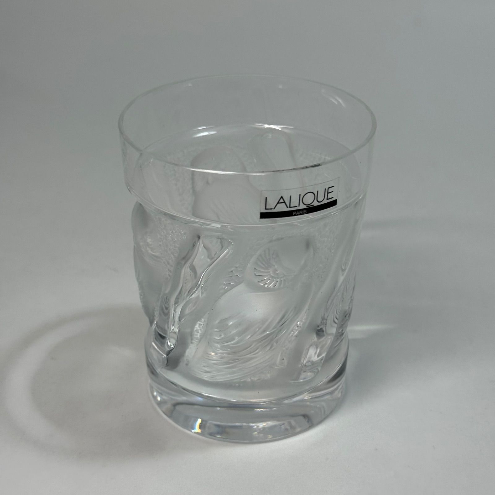 LALIQUE ラリック 「ユリット(Hulotte)」梟 ロックグラス 未使用品