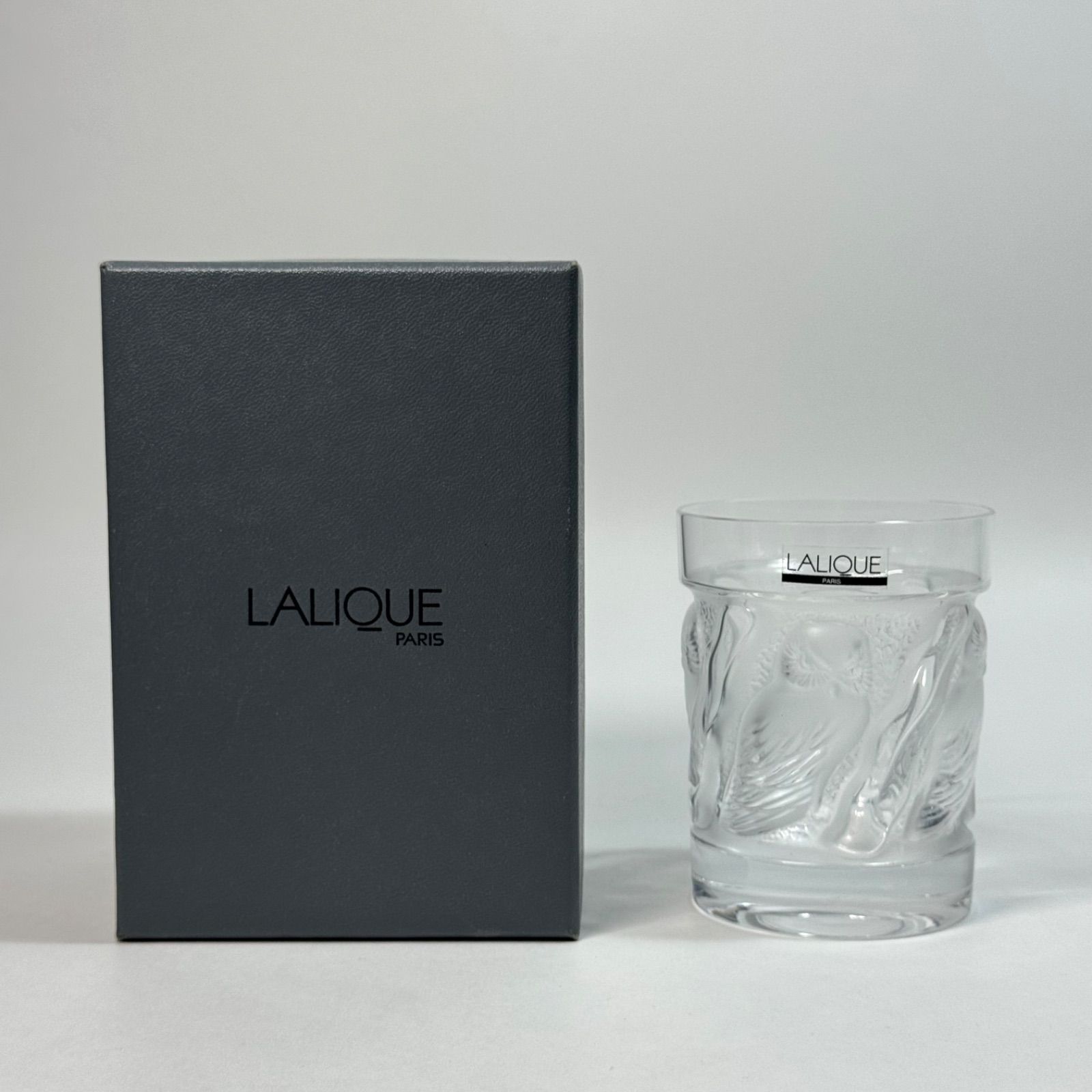 LALIQUE ラリック 「ユリット(Hulotte)」梟 ロックグラス 未使用 LALIQUE ラリック 「ユリット(Hulotte)」梟 ロックグラス 未使用