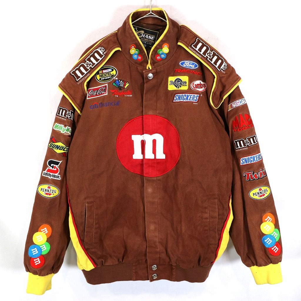 レザー レーシング バイカー ジャケット M 企業ロゴ CORONA ARROW