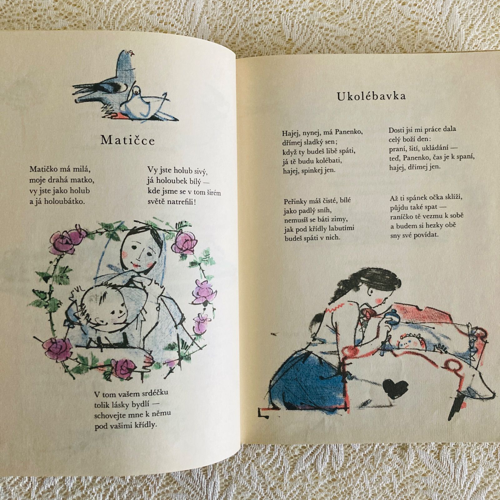 アドルフ・ザーブランスキー挿絵の詩集絵本 子ども向け詩集 洋書・古書 