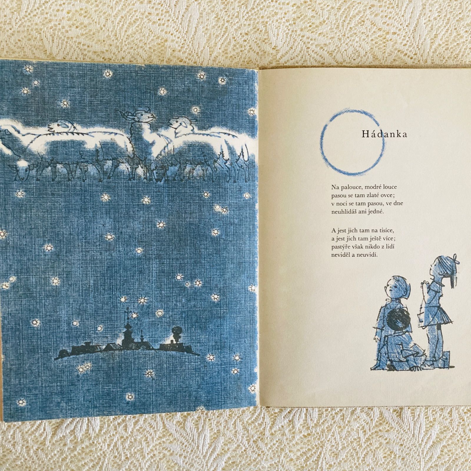 アドルフ・ザーブランスキー挿絵の詩集絵本 子ども向け詩集 洋書・古書 