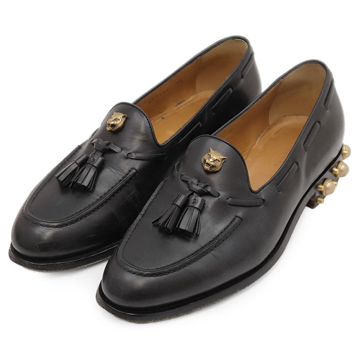 SALE】GUCCI グッチ タッセルローファー サイズ 7.5 メンズ