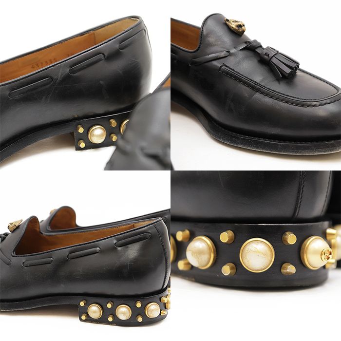 SALE】GUCCI グッチ タッセルローファー サイズ 7.5 メンズ