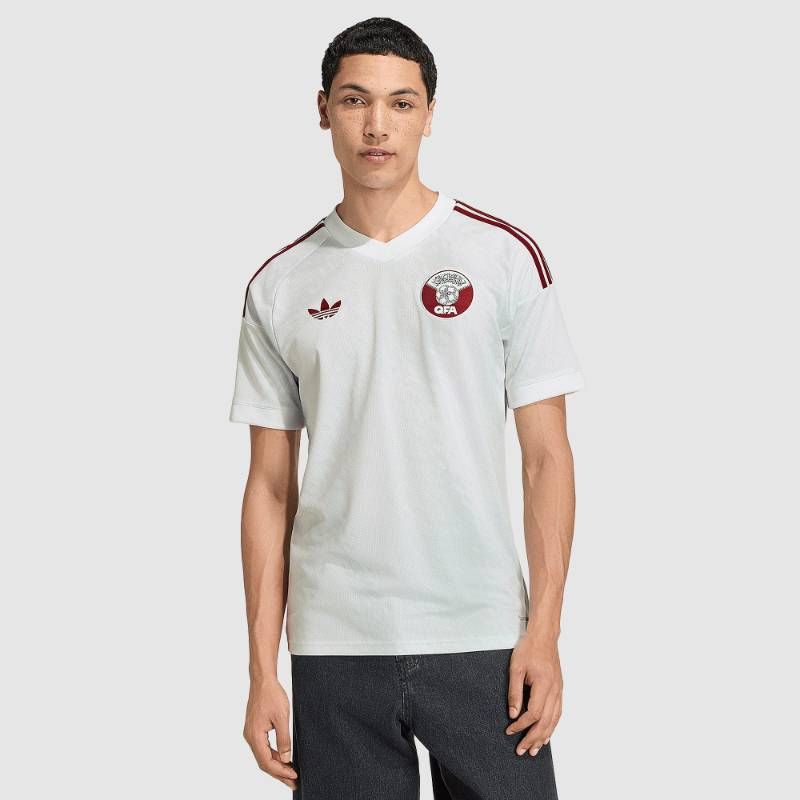  【送料無料・匿名配送】adidas Originals アディダス オリジナルス カタール代表 2026 公式 アウェイ シャツ 白 新品 正規品 シャツ