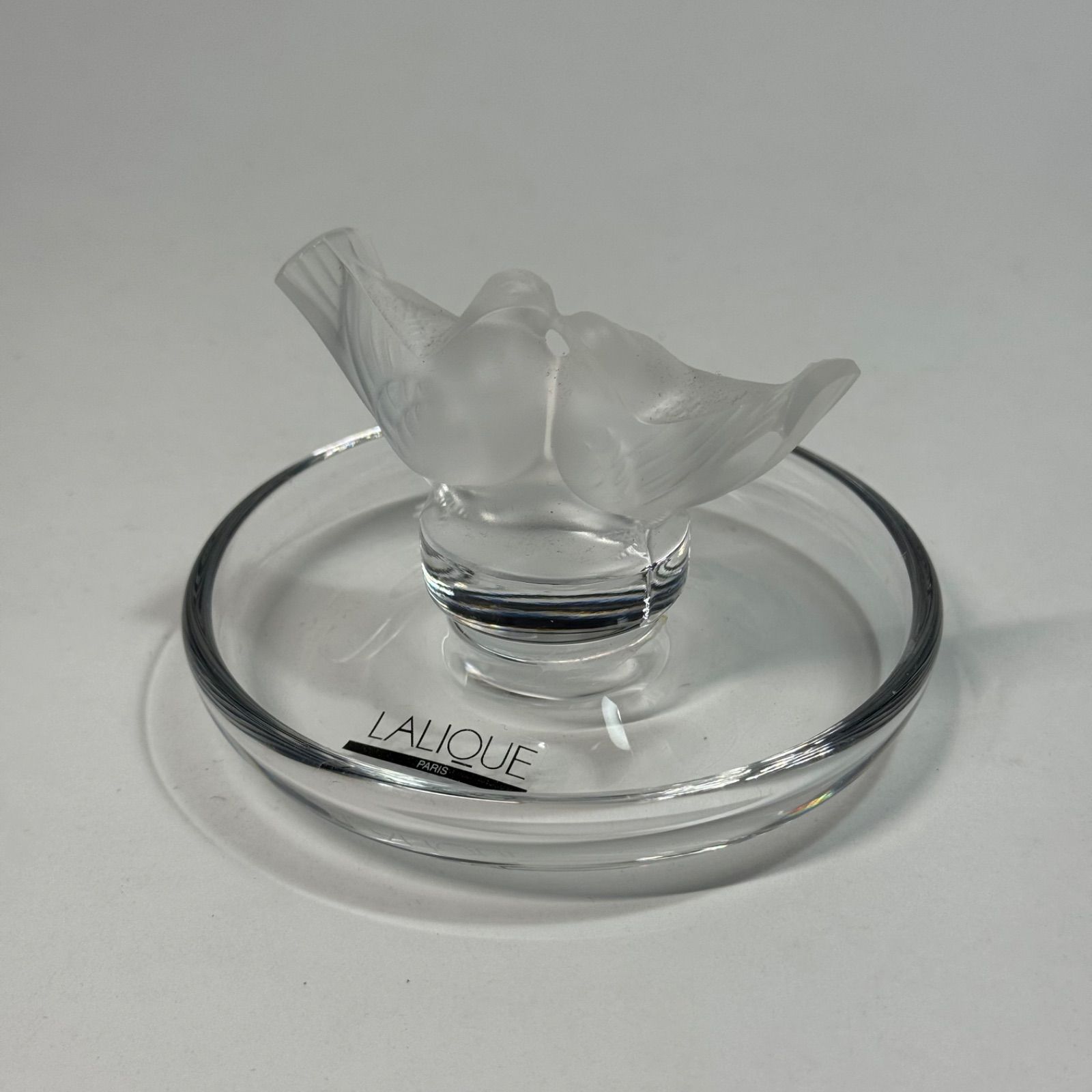 ラリック LALIQUE ドゥコロンブ Deux Colombes リングトレイ 【公式通販】