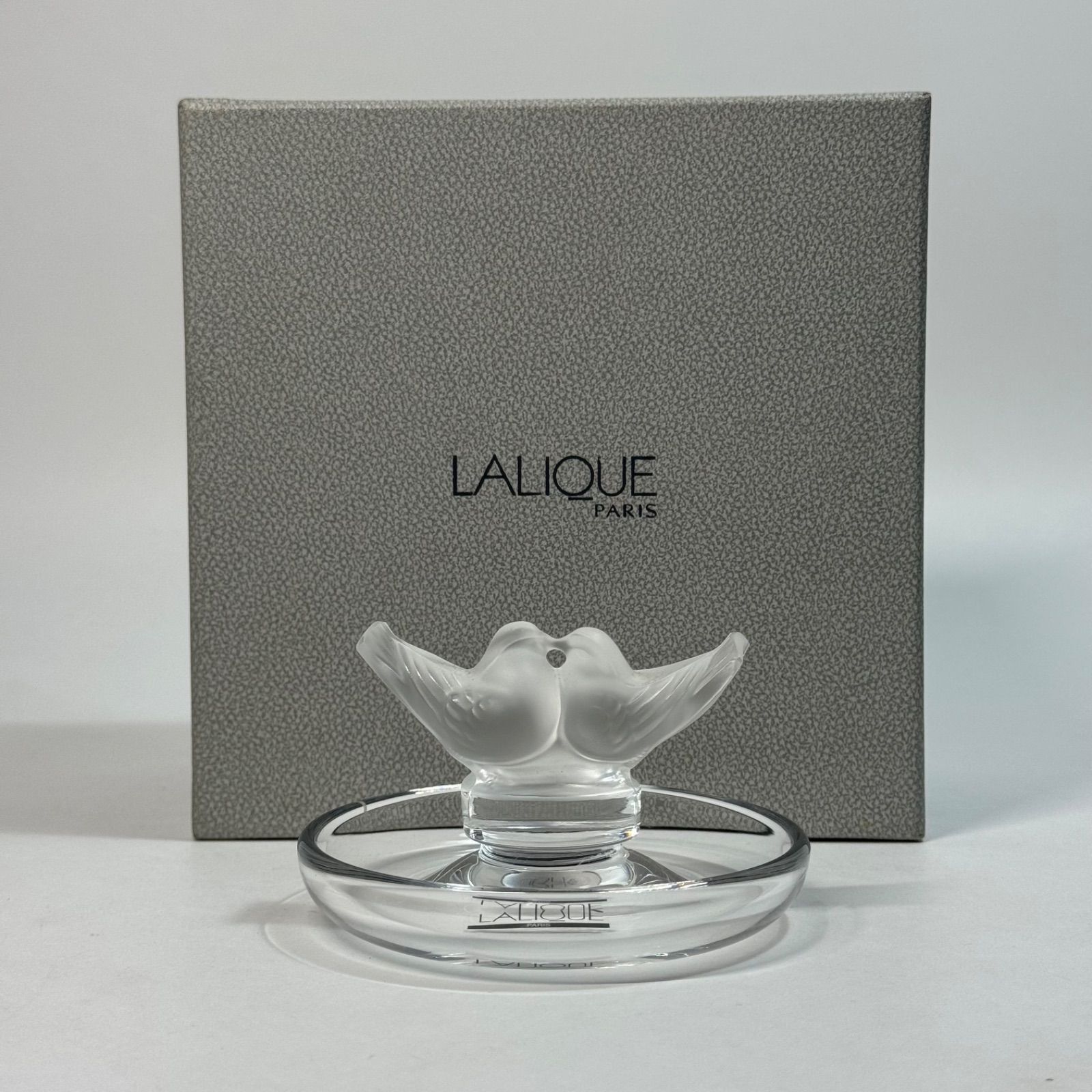 ラリック LALIQUE ドゥコロンブ Deux Colombes リングトレイ 【公式通販】 ラリック LALIQUE ドゥコロンブ Deux Colombes リングトレイ 【公式通販】