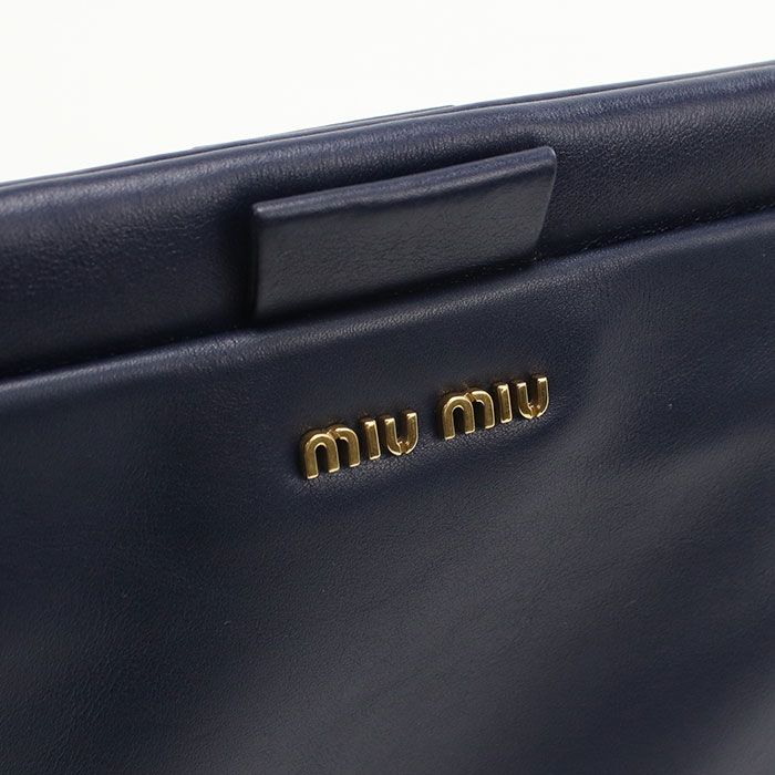 ミュウミュウ アウトレット 2WAYチェーンショルダーバッグ 5BH356 2A8P F0016 斜め掛け ショルダーバッグ MIUMIU(OUTLET) ミュウミュウ アウトレット 2WAYチェーンショルダー