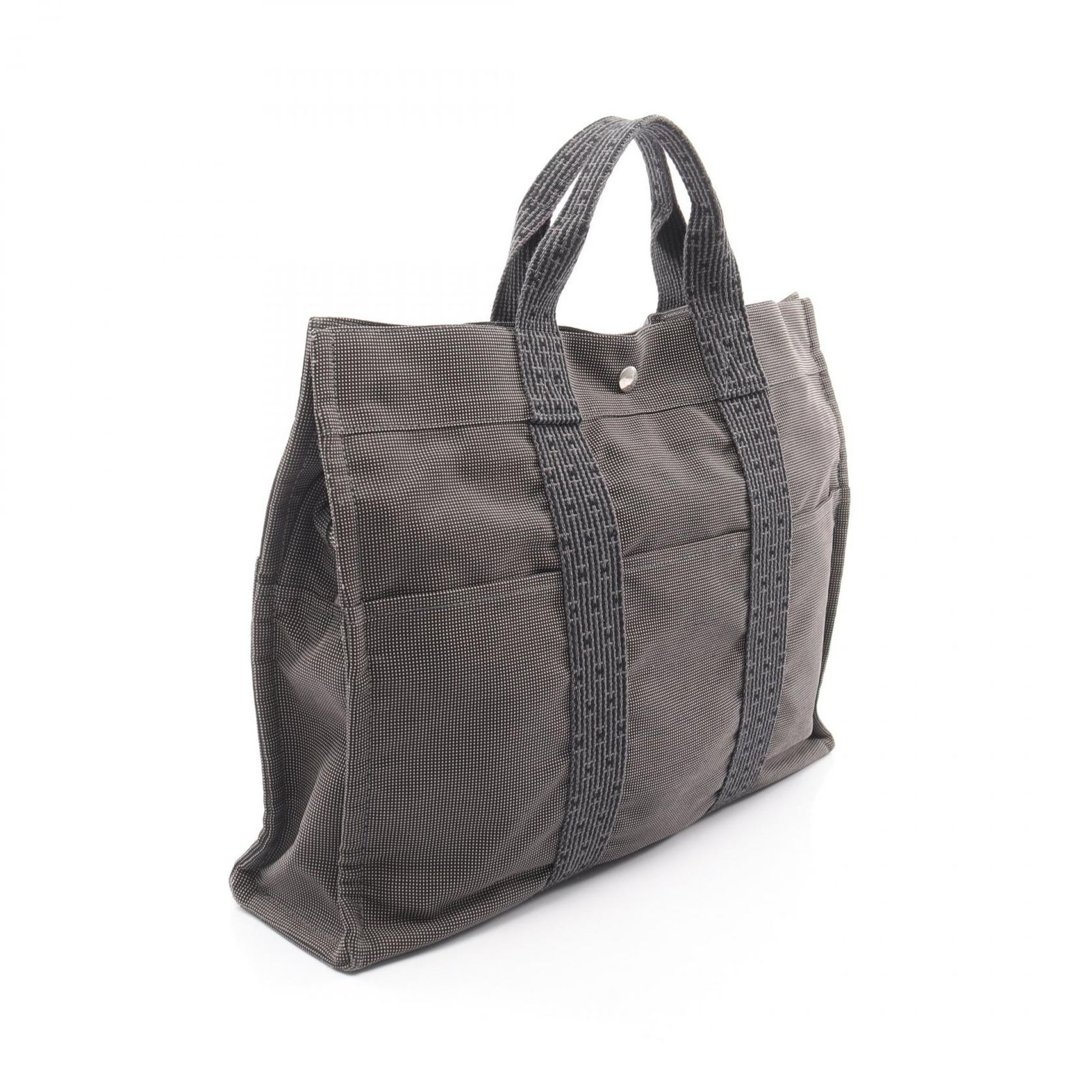 エルメス HERMES トートバッグ エールラインMM 100951M グレー