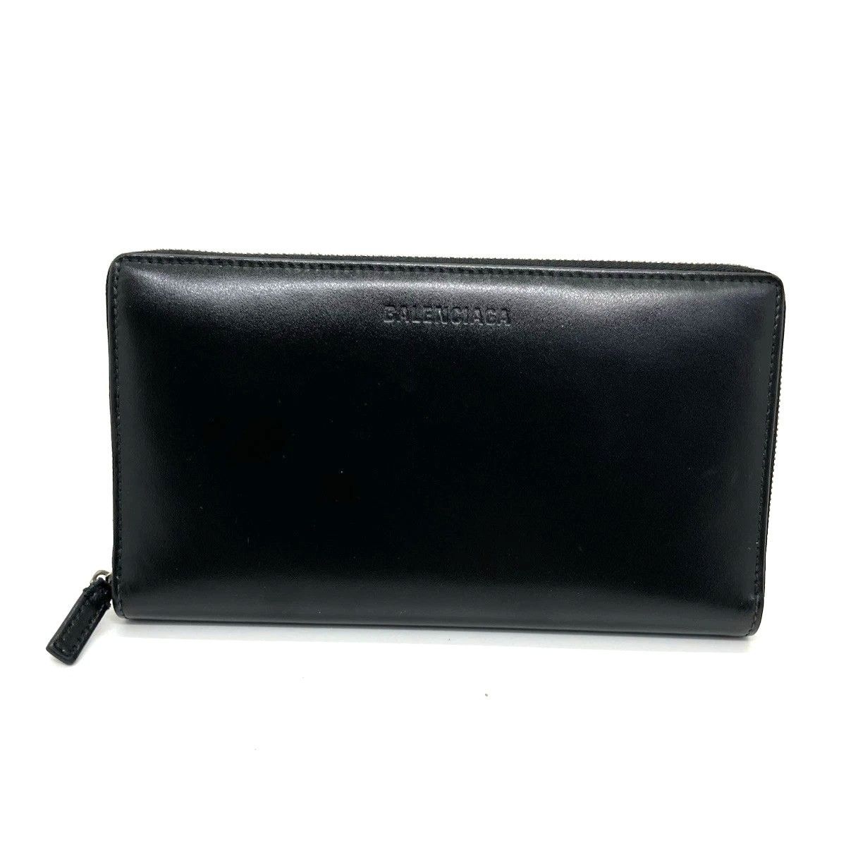 中古 BALENCIAGA バレンシアガ ジッピーロングウォレット 長財布 