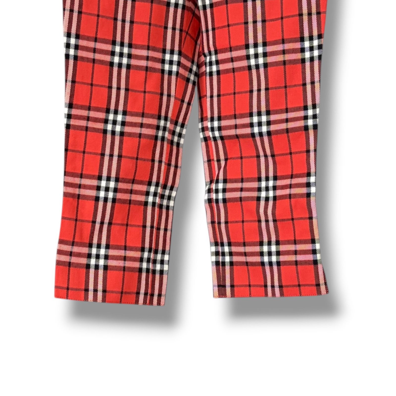 BURBERRY バーバリー レッド レディース パンツ 長ズボン カジュアル 