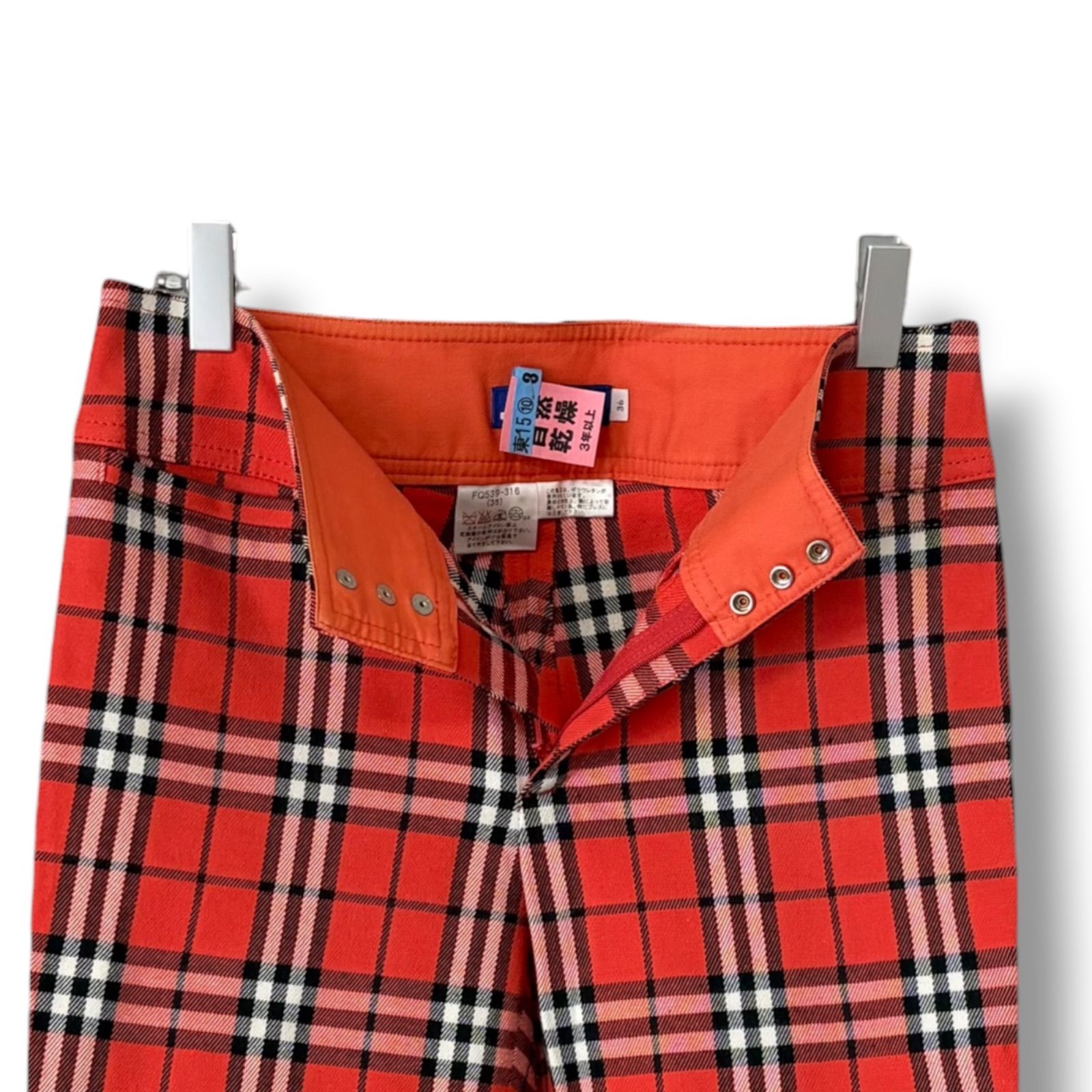 BURBERRY バーバリー レッド レディース パンツ 長ズボン カジュアル