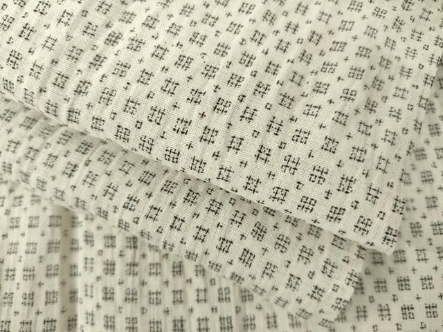 平和屋着物*夏物 男性 上布 変わり格子 麻 逸品 AABH1975ck