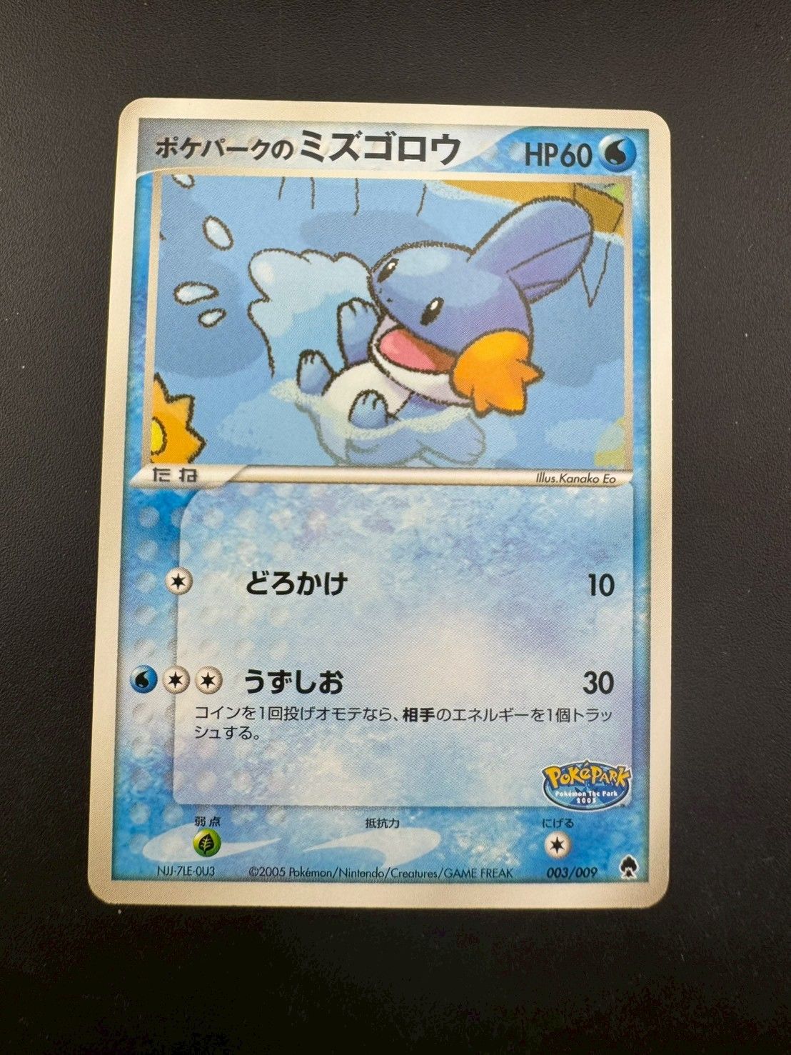 【中古品】ポケパークのミズゴロウ　003/009 ポケパークプレミアムファイル 中古品】ポケパークのミズゴロウ 003/009 ポケパークプレミアム