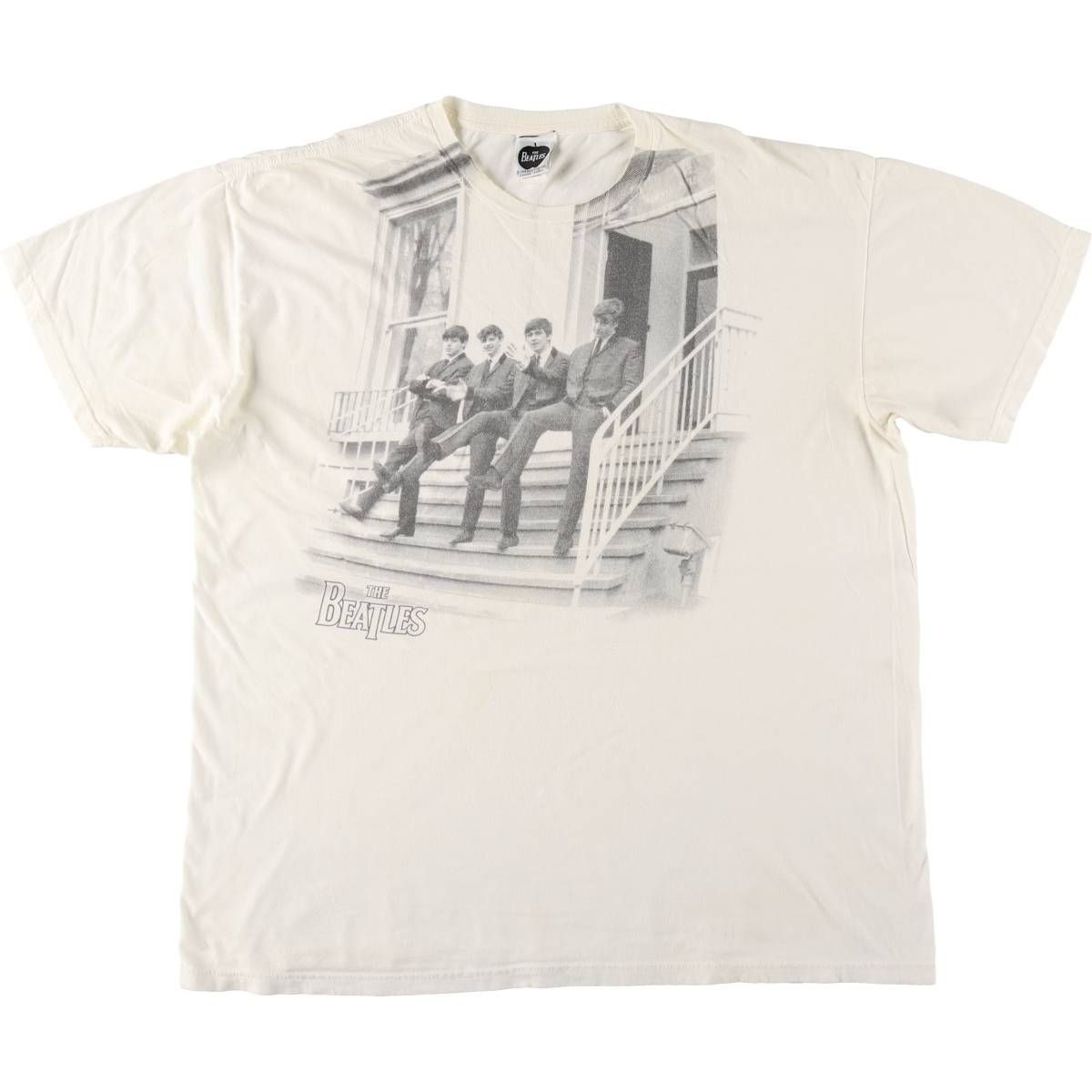 古着 00年代 THE BEATLES ビートルズ バンドTシャツ バンT メンズXL 