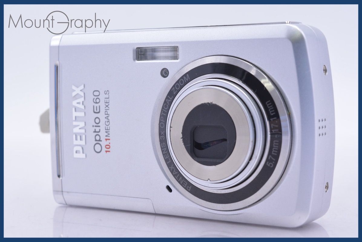 ペンタックス PENTAX Optio E60 3x 単三電池仕様 同梱無料 #am5136