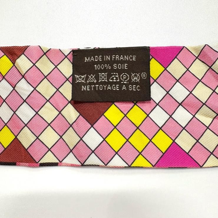 エルメス HERMES ツイリー コリエドシアン リミックス 063154S シルク