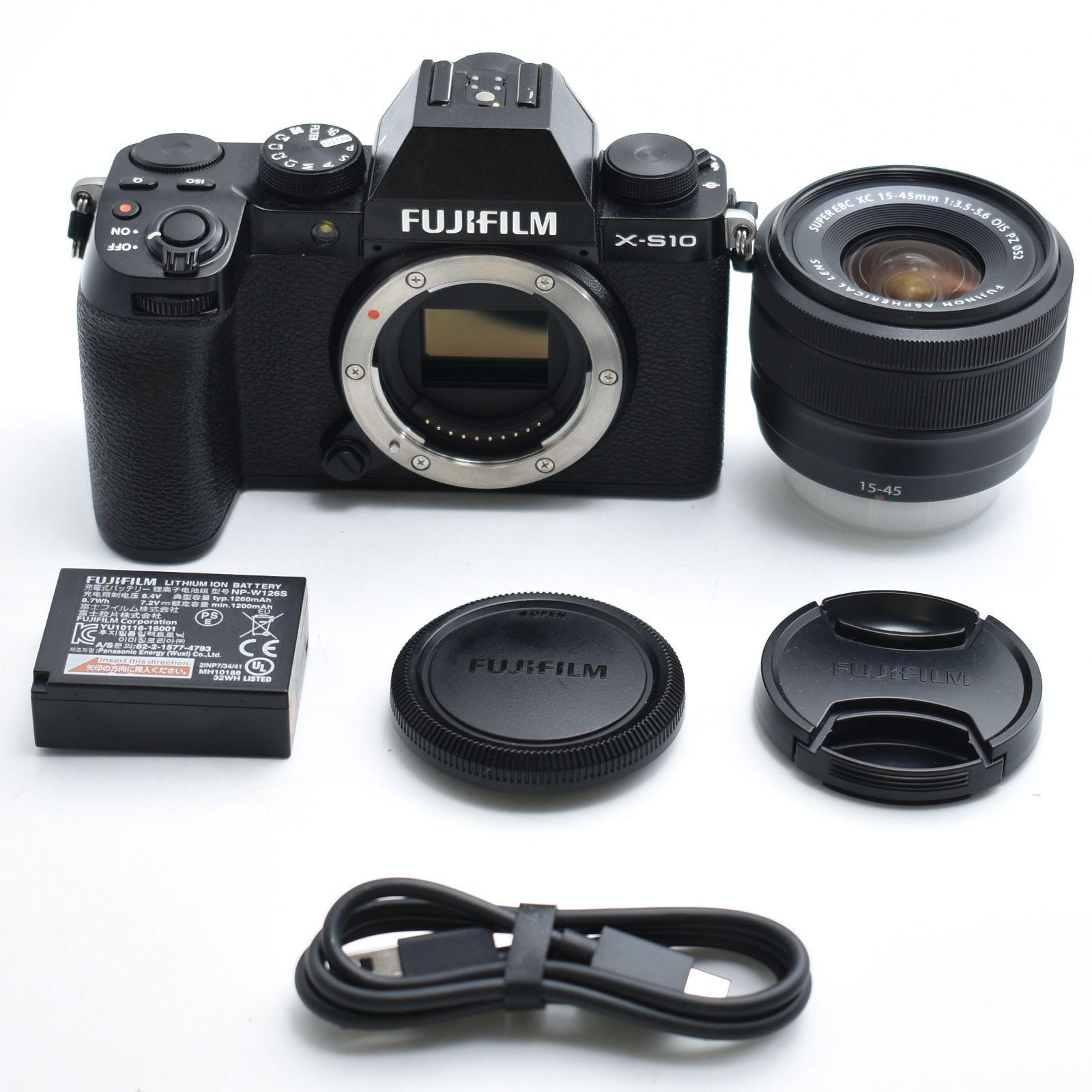 B#11667 富士フイルム(FUJIFILM) ミラーレスデジタルカメラ X-S10 