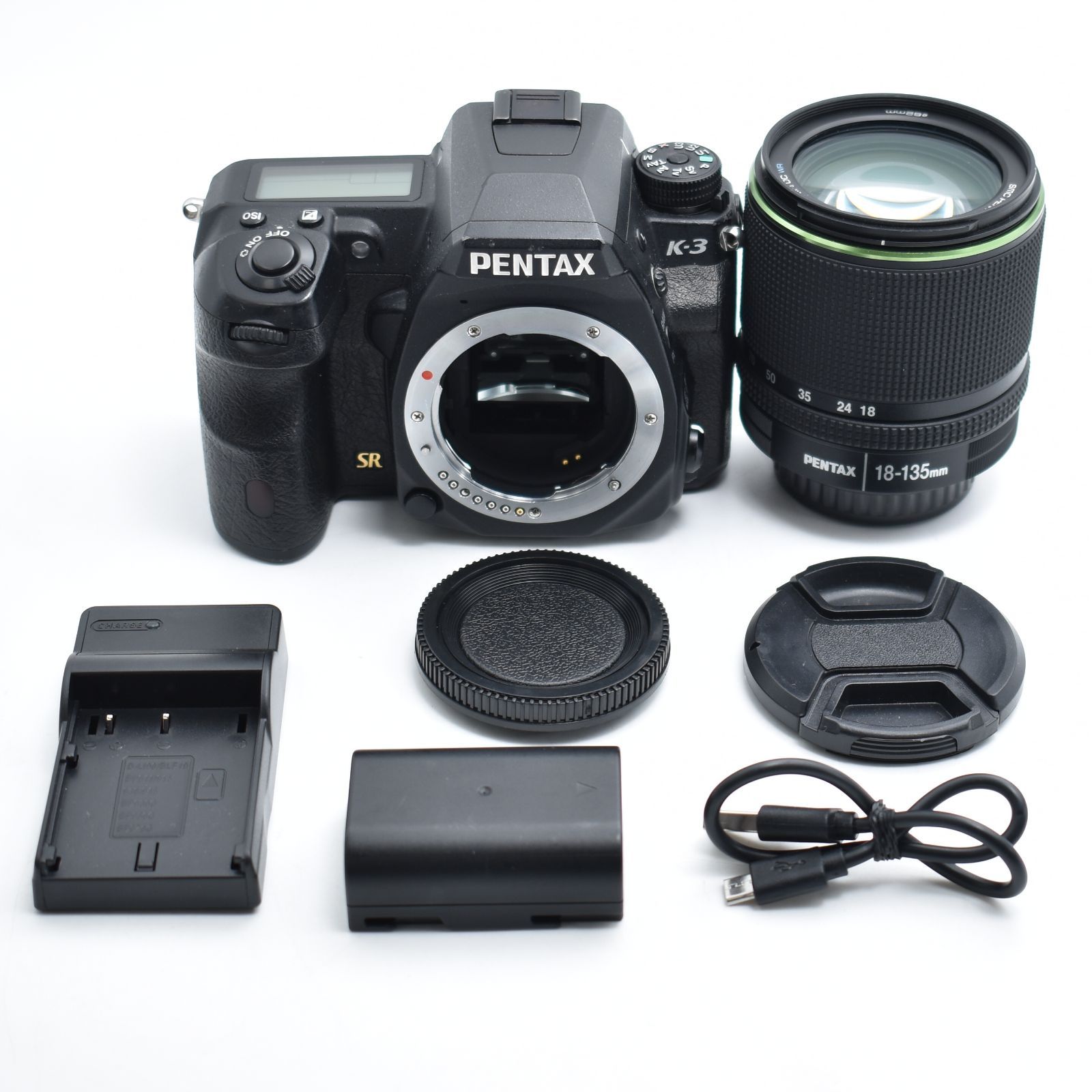 B#11523 PENTAX デジタル一眼レフカメラ K-3 18-135WR レンズキット
