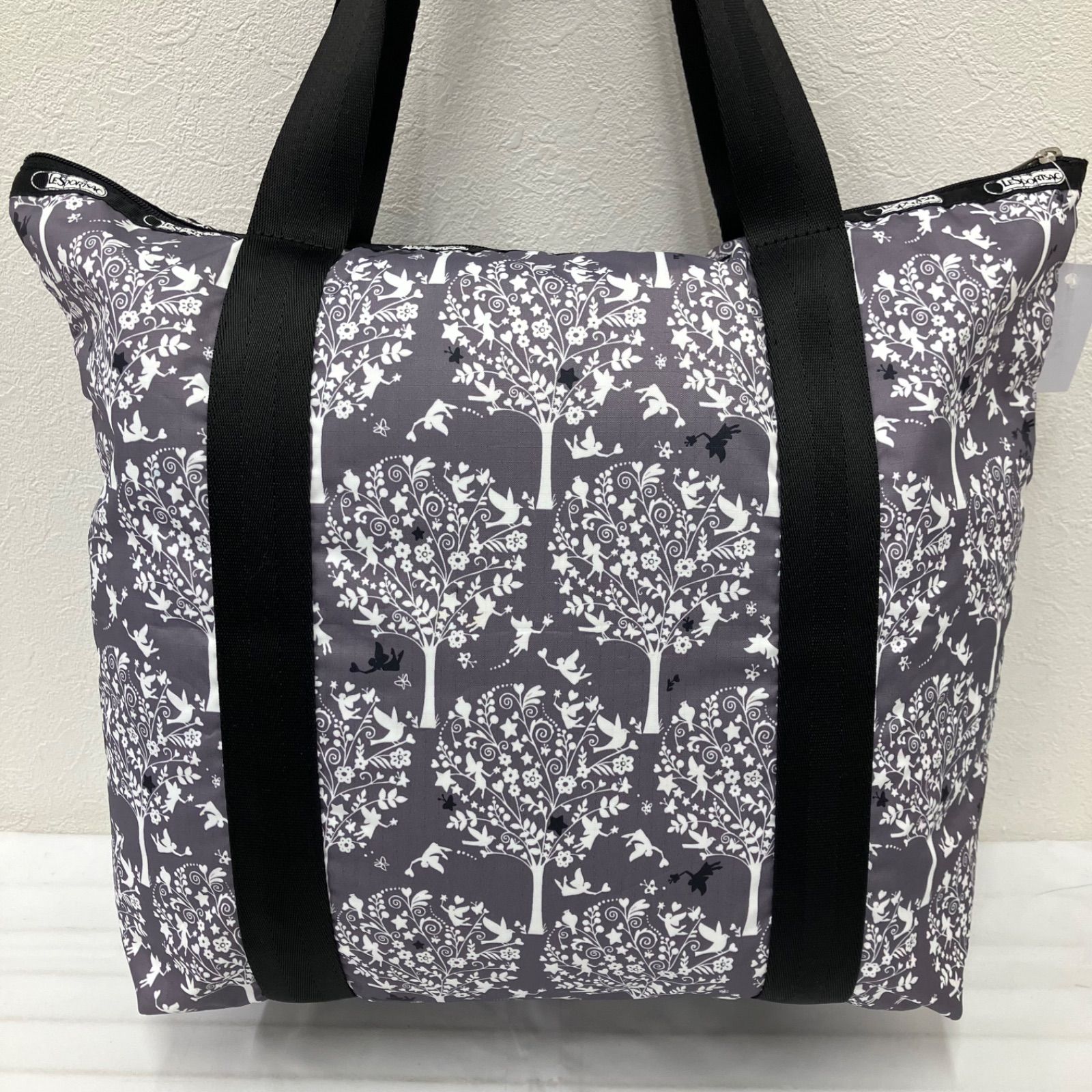 1074 LeSportsac レスポートサック トートバッグ 肩掛け 大容量 