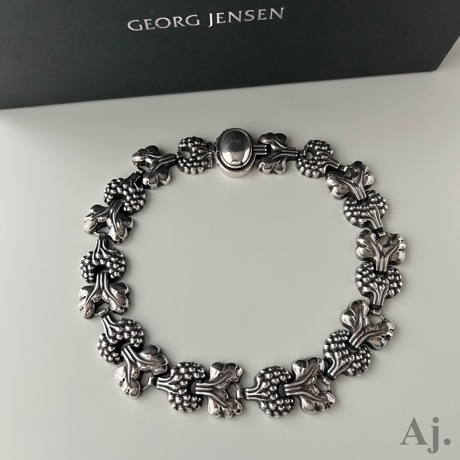 ジョージジェンセン 激レア ネックレス 33 パリデザイン AG925 Georg 