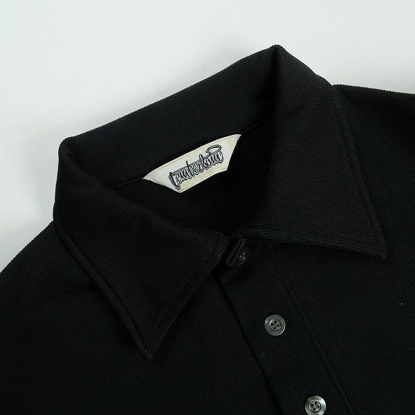 Size【S】 TENDERLOIN テンダーロイン T-POLY POLO-A BLACK ポロシャツ