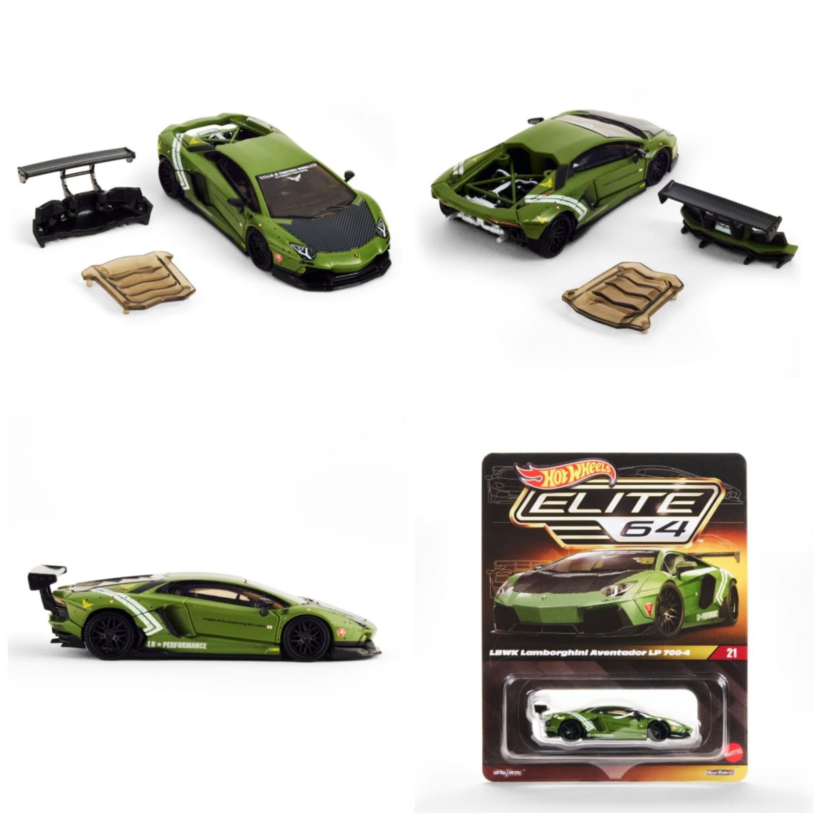 即日発送】ホットウィール Elite 64 LBWK ランボルギーニ アヴェン
