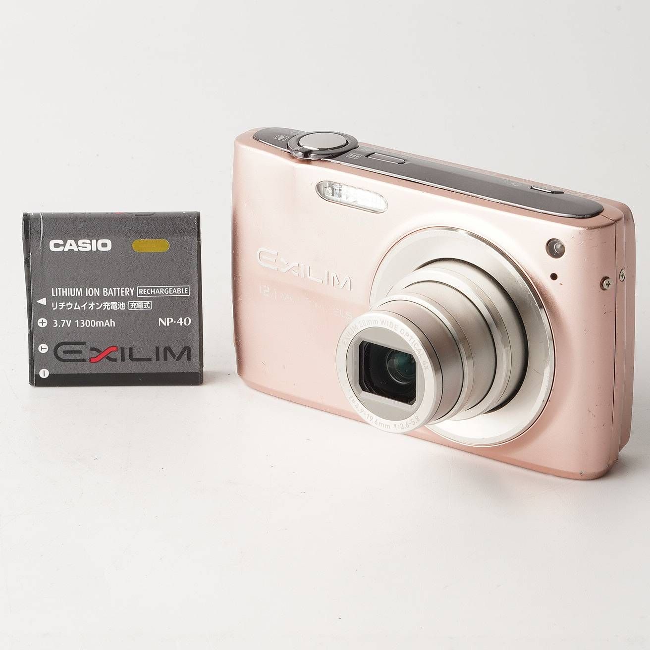 カシオ Casio EXILIM EX-Z400 ピンク コンパクトデジタルカメラ - メルカリ