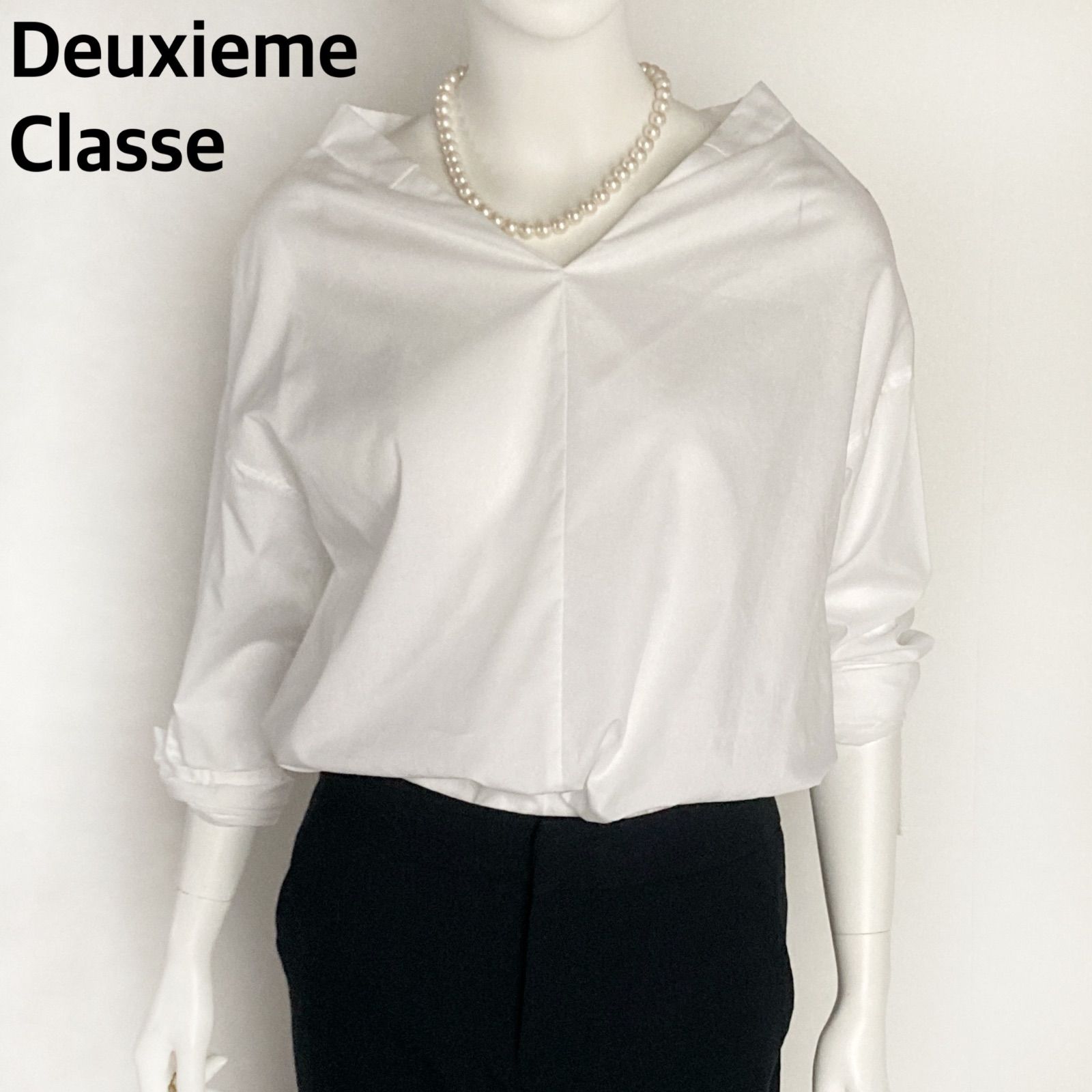 DEUXIEME CLASSE ドゥーズィエムクラス コットンプルオーバー 長袖 