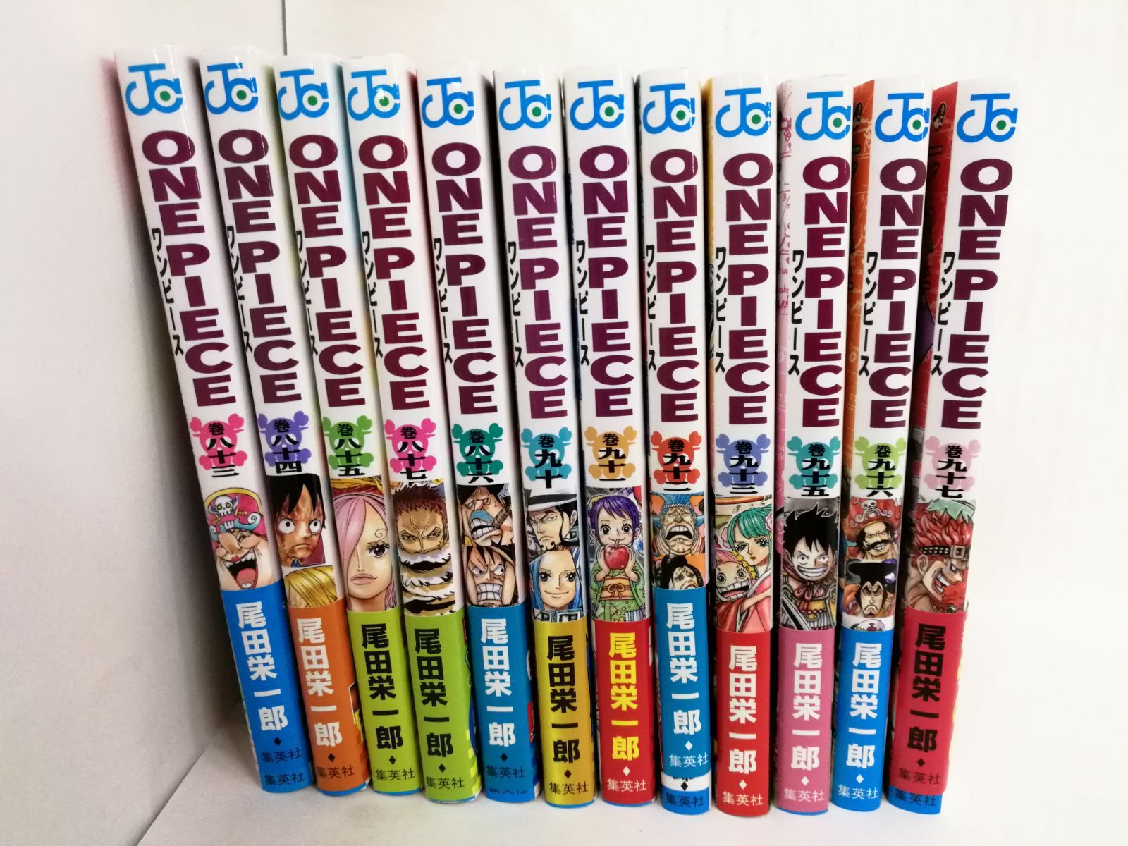 ONE PIECE ワンピース 83巻~97巻(12巻セット) 帯付き ホールケーキ 