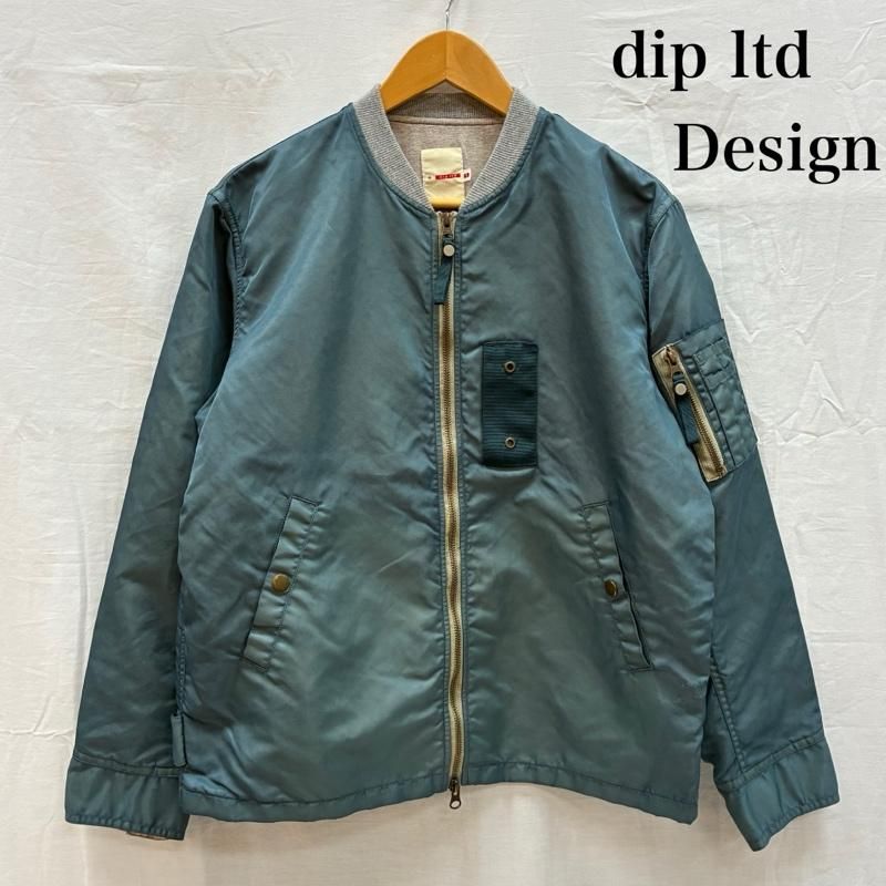名作 dip ltd Design MA-1 Type フライトジャケット M ディップ 名作 00s フライトジャケット 製品染め MA-1 アーカイブ