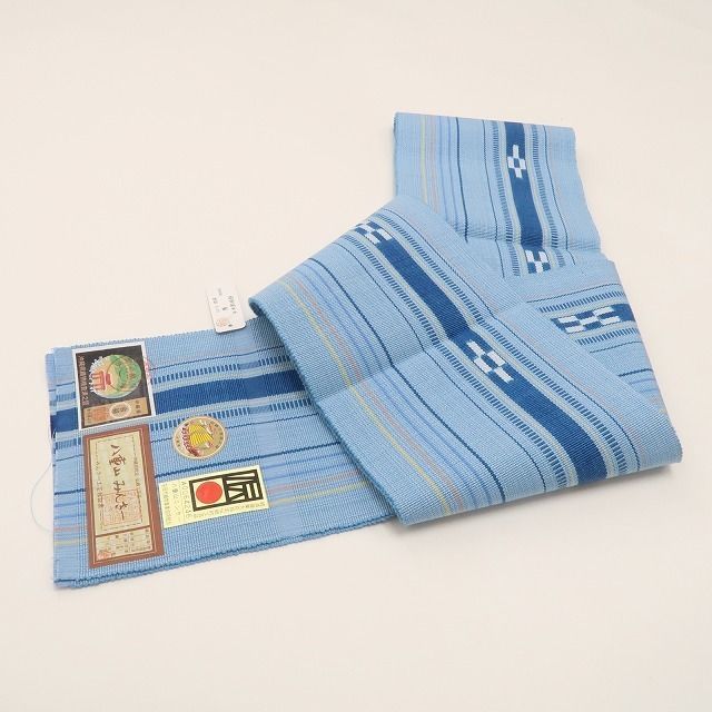 ❁tomihisa❁新品 八重山みんさー ミンサー 綿 夏着物“永遠の愛 ❁tomihisa❁新品 八重山みんさー ミンサー 綿 夏着物“永遠の愛