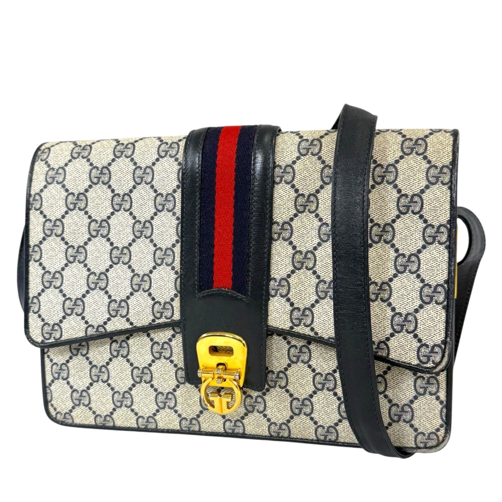 人気公式店 グッチ ジャッキーライン GGスプリーム ショルダーバッグ