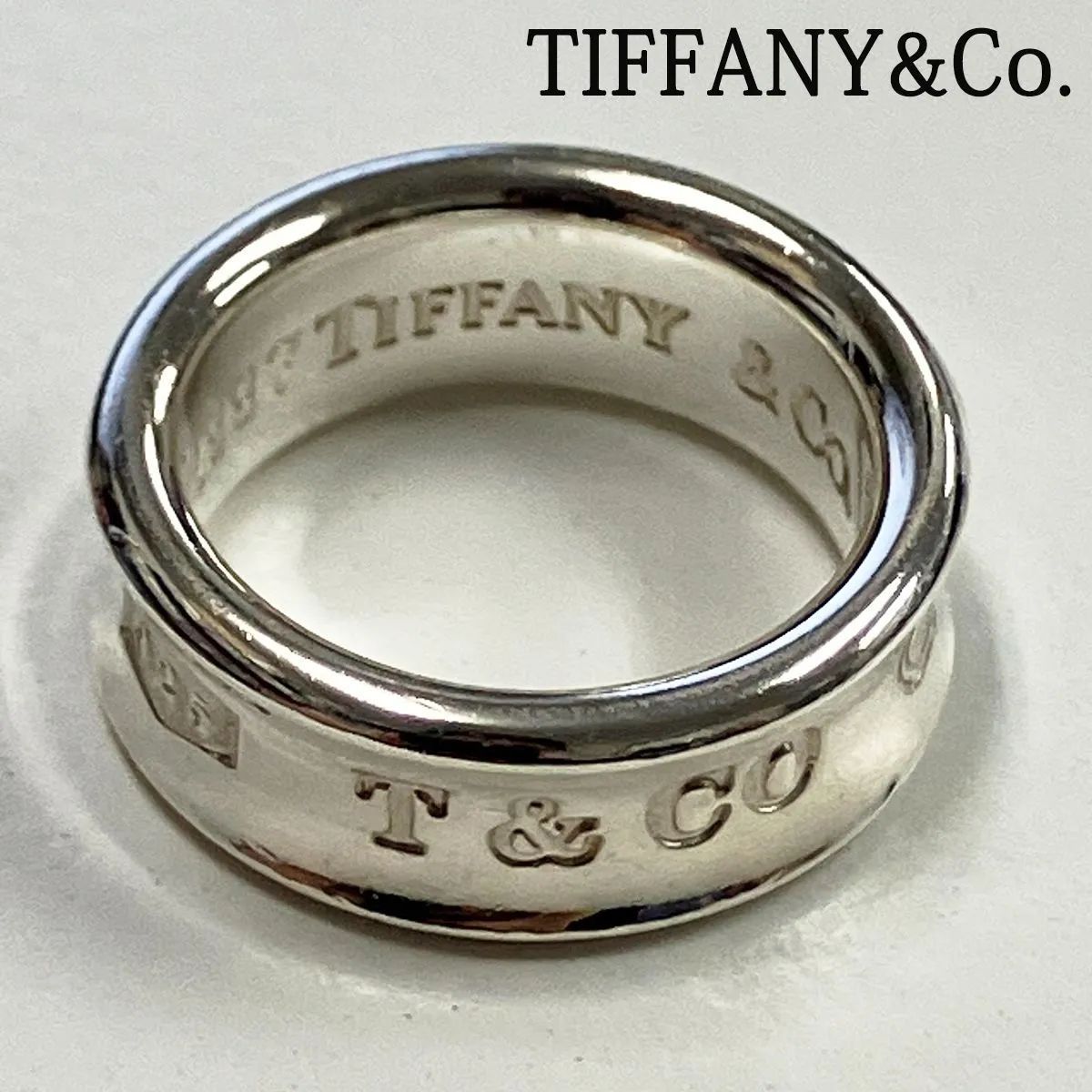 TIFFANY&Co. ティファニー ナローリング 1837 925 8号相当 - メルカリ