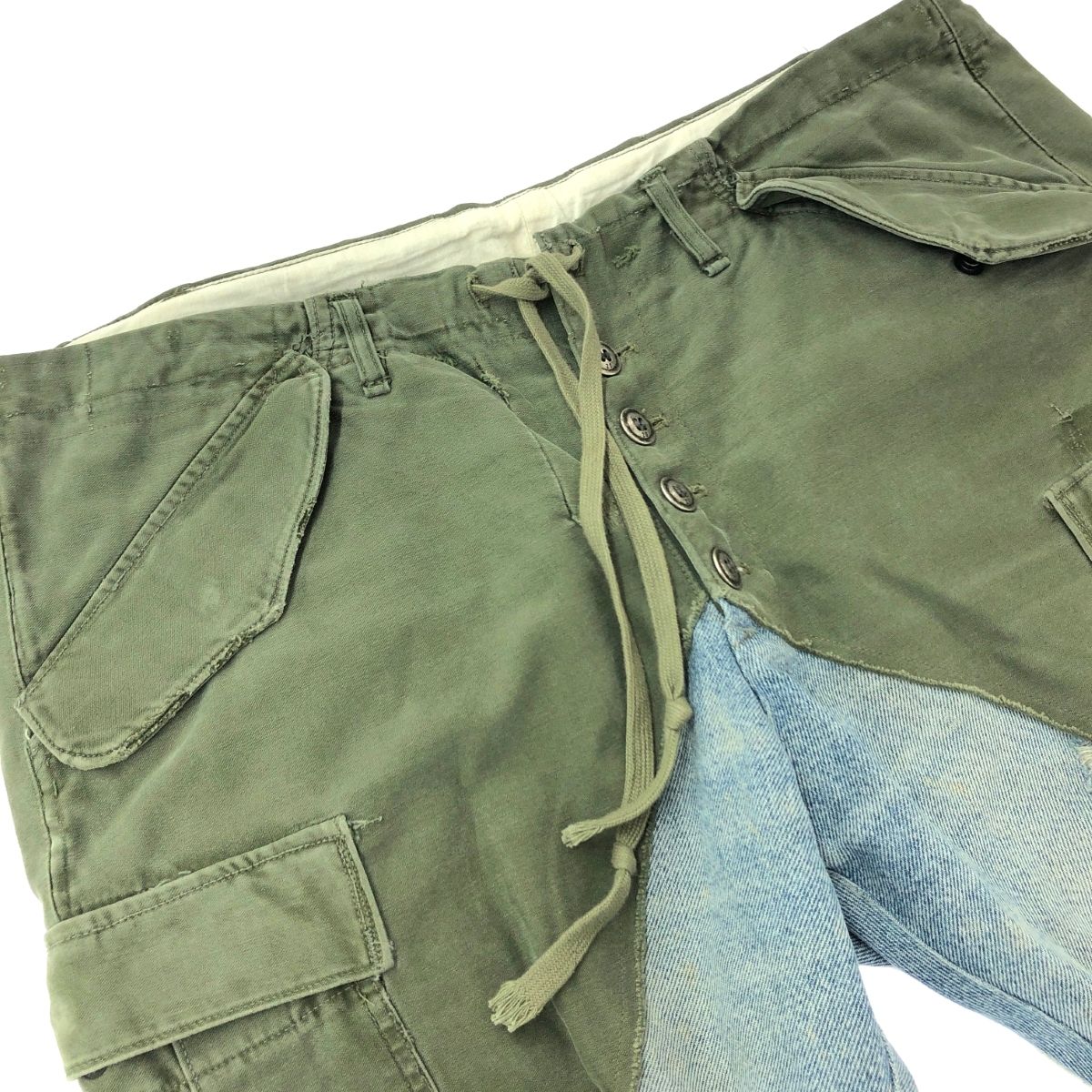 Greg Lauren グレッグローレン グレッグローレン/リメイクカーゴパンツ