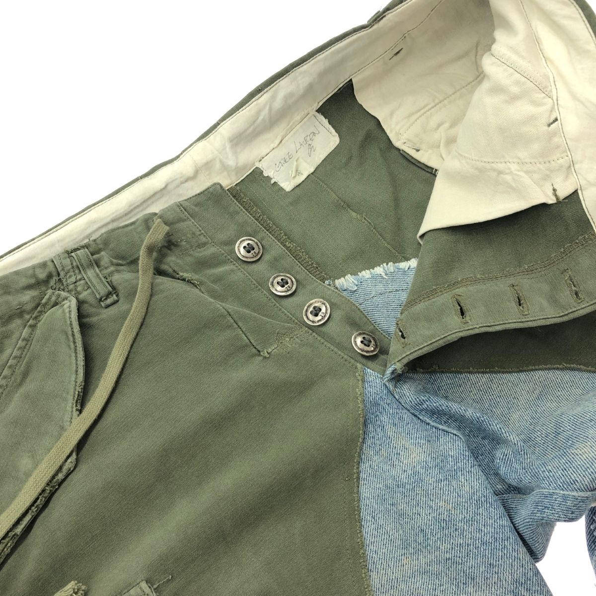 Greg Lauren グレッグローレン グレッグローレン/リメイクカーゴパンツ