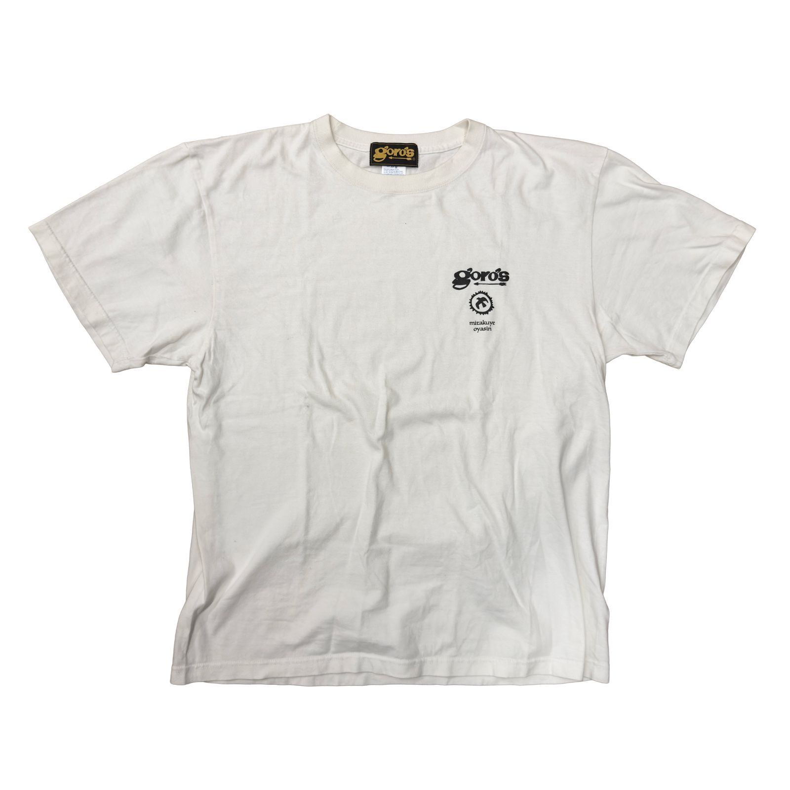goro's ゴローズ ロゴ 半袖 Tシャツ サイズXL - メルカリ goro's ゴローズ ロゴ 半袖 Tシャツ サイズXL - メルカリ