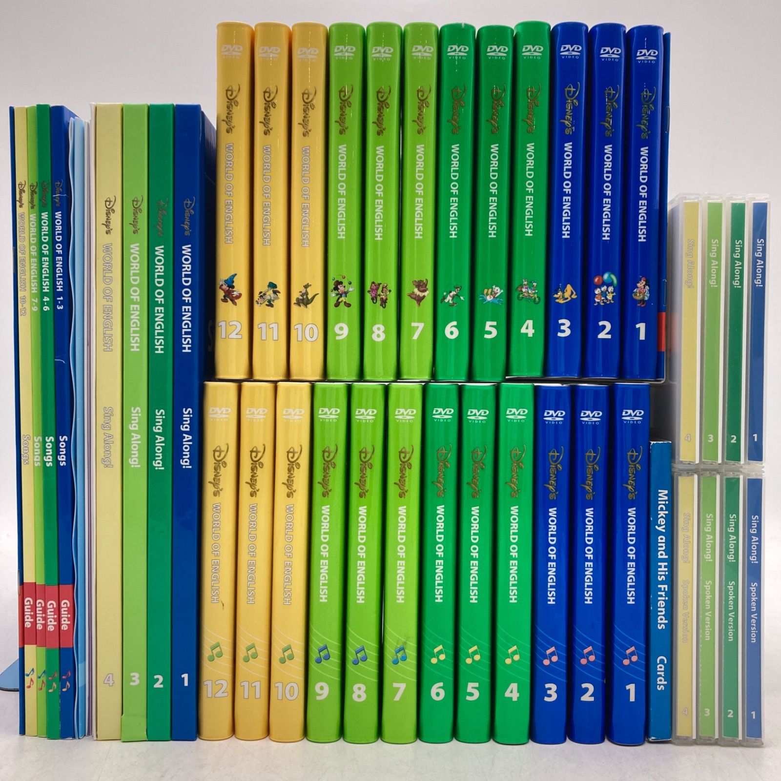 Disney's World of English 1-12巻セット　新子役 Disney's World of English DVD 全12巻セット SP - メルカリ
